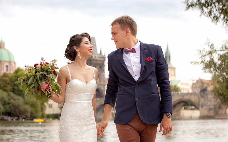 Свадьба в Праге Ирины и Андрея